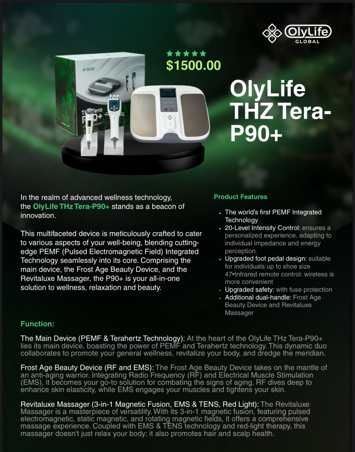 THz Tera-P90+